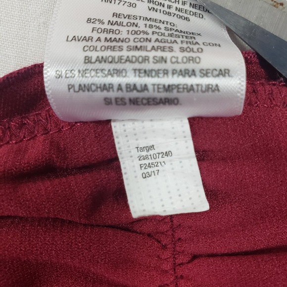 Mossimo Bikini Swimsuit Womens Small Large Pink Floral Ruffle Two Piece Set Swim - Picture 4 of 10